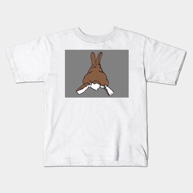 Pouting rabbit Kids T-Shirt by Noamdelf06